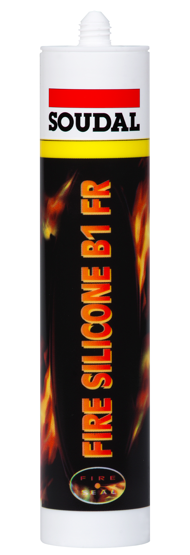 Soudal Fire Silicone B1 FR Protipožiarny tmel biely 300ml