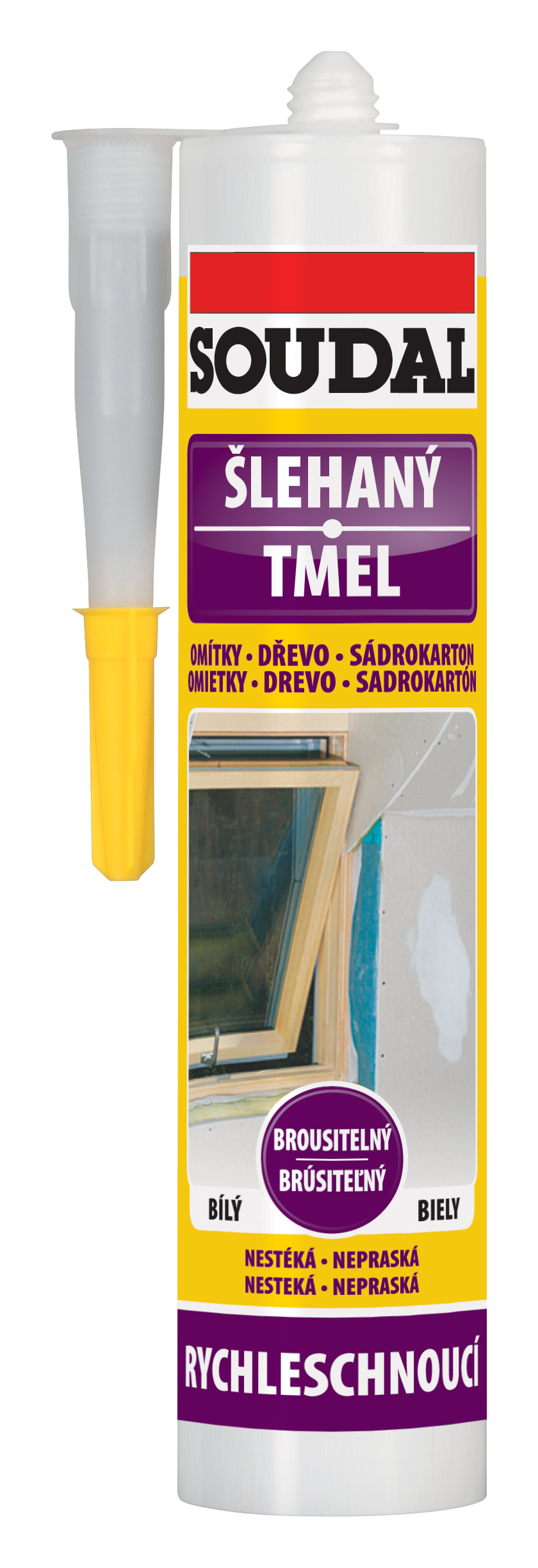 Soudal Šľahaný tmel 280 ml kartuša