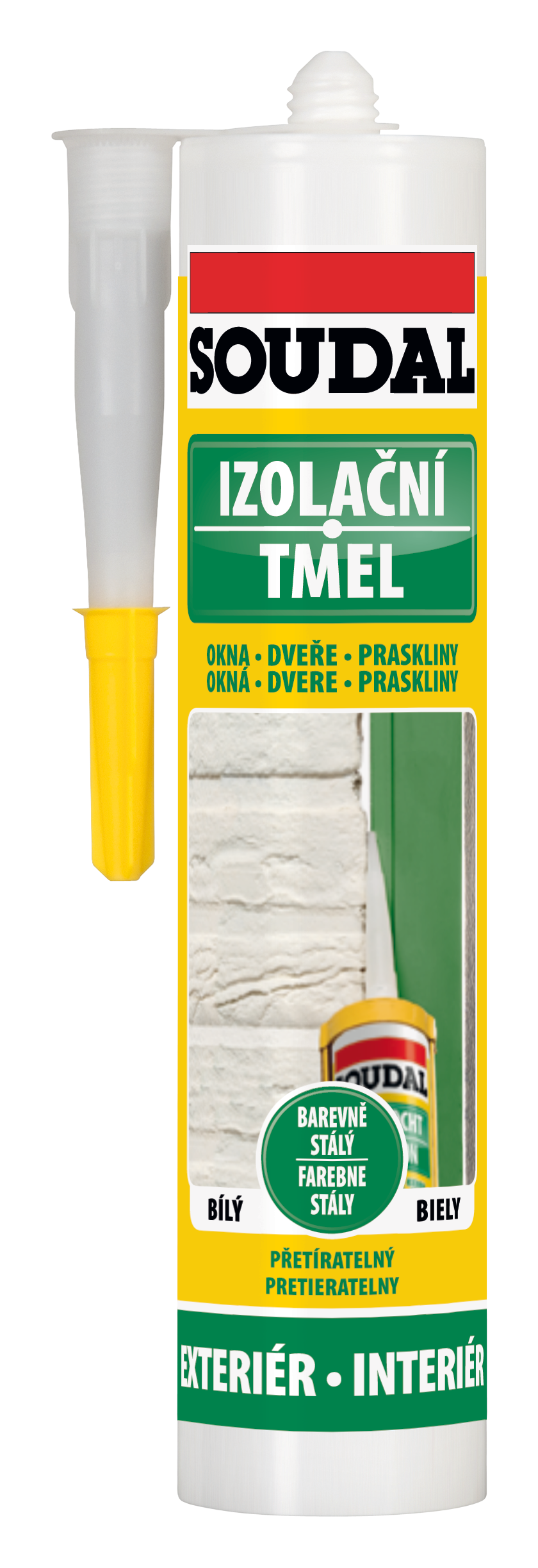 Soudal Izolačný tmel šedý 280ml