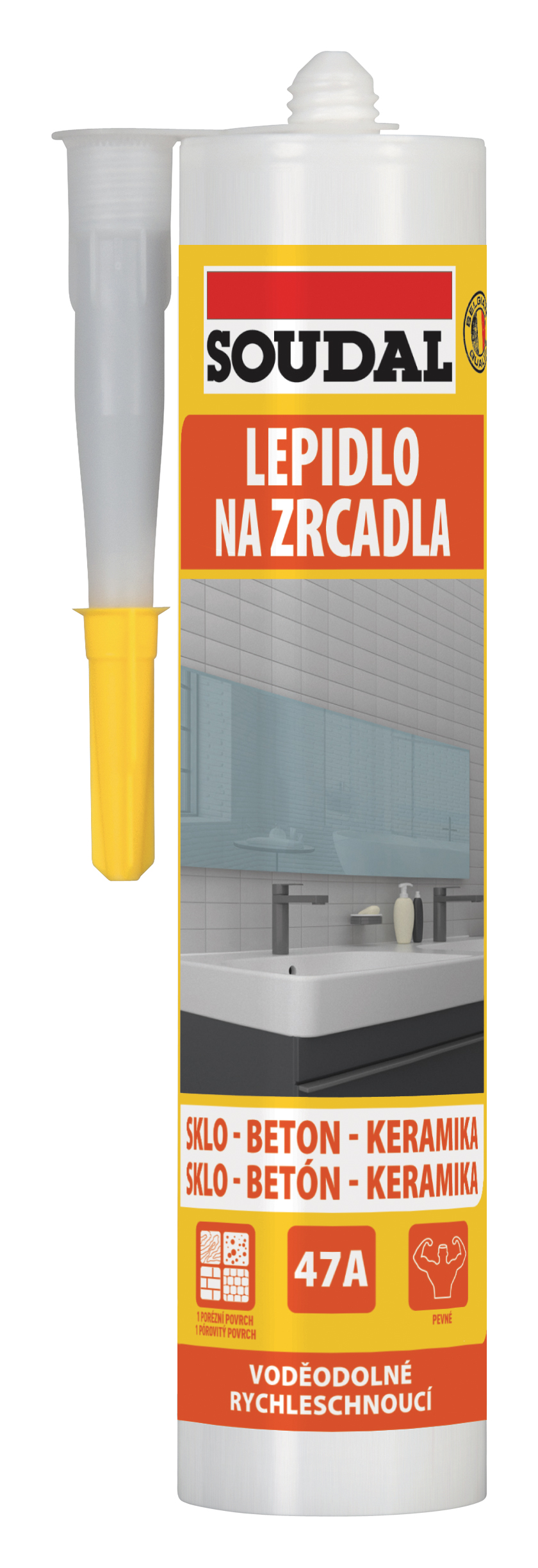 Soudal Lepidlo na zrkadlá 47A 300ml
