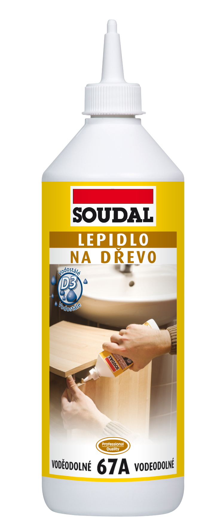 Soudal Lepidlo na drevo 67A vodostálé 25kg