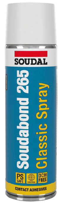 Soudal Soudabond 265 Classic Spray Kontaktné lepidlo 500 ml