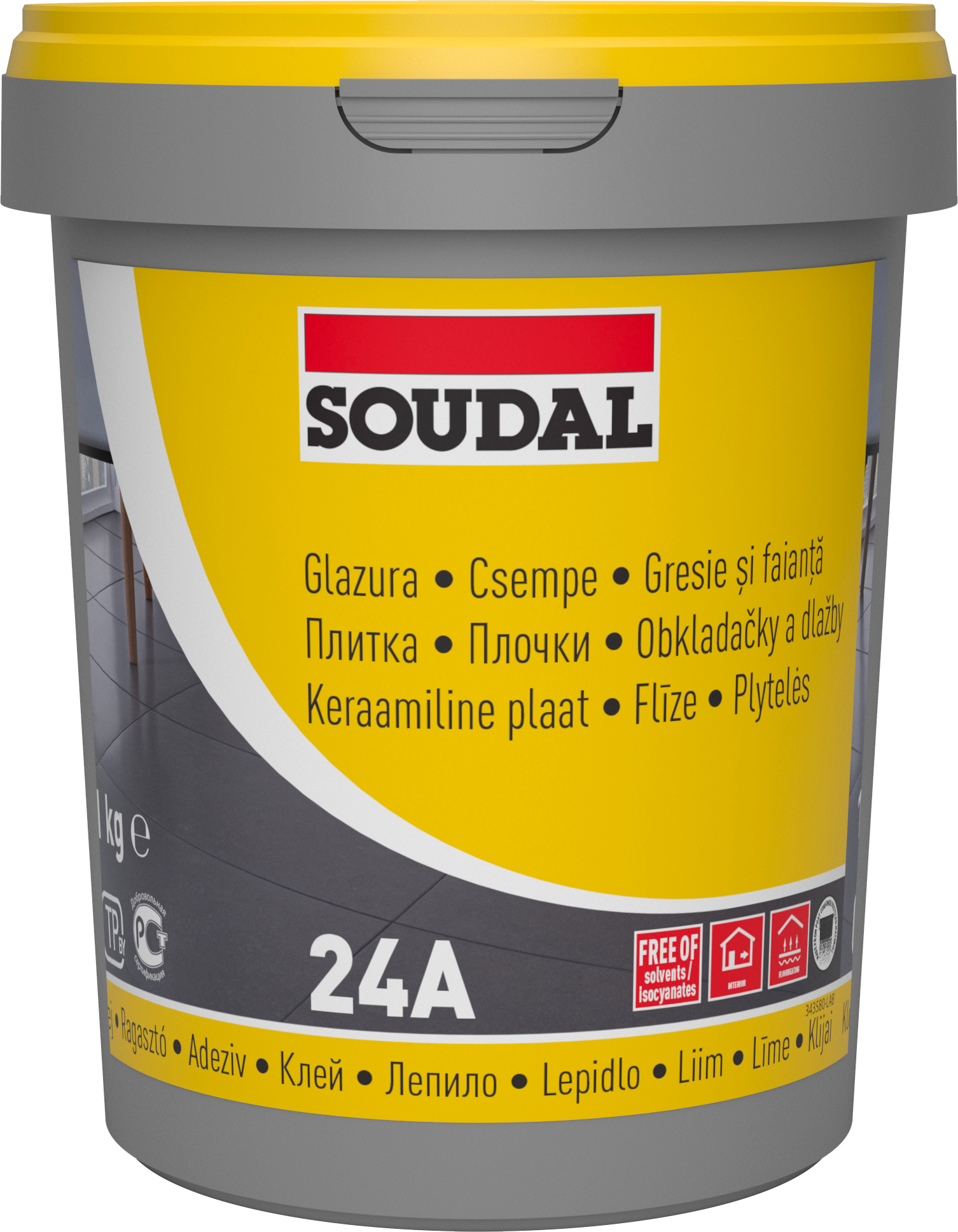 Soudal Lepidlo na obkladačky 24A 17kg
