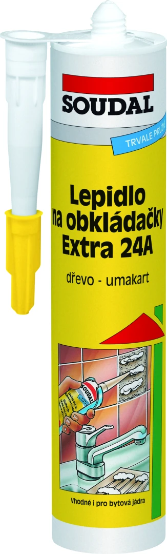 Soudal Lepidlo na obkladačky 24A kartuša 300ml