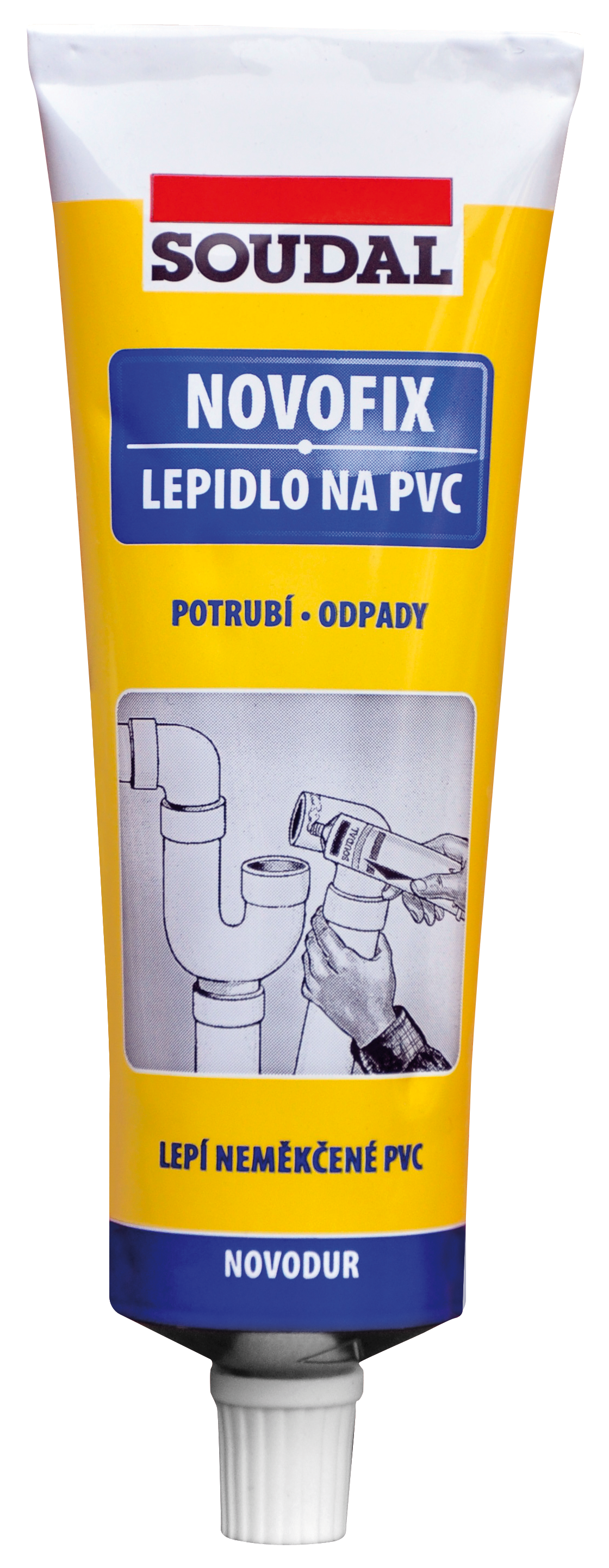Soudal NOVOFIX Lepidlo na PVC 130ml