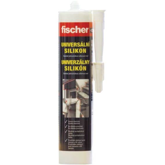 Fischer Univerzálny silikón 310 ml Transparentný