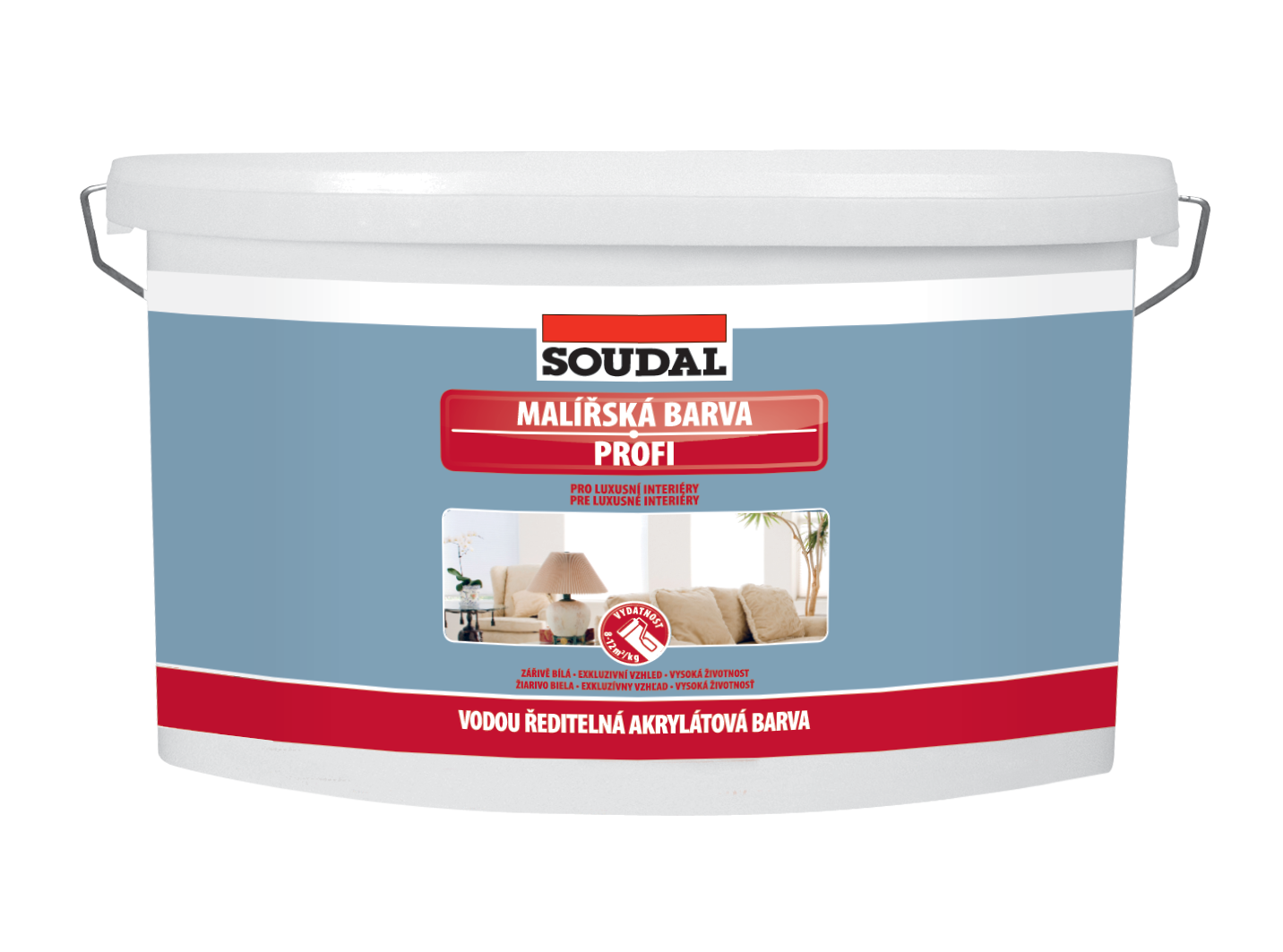 Soudal maliarska farba PROFI 15kg