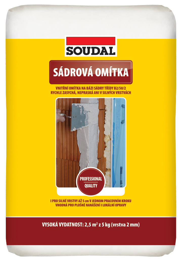 Soudal Sádrová omietka 5 kg