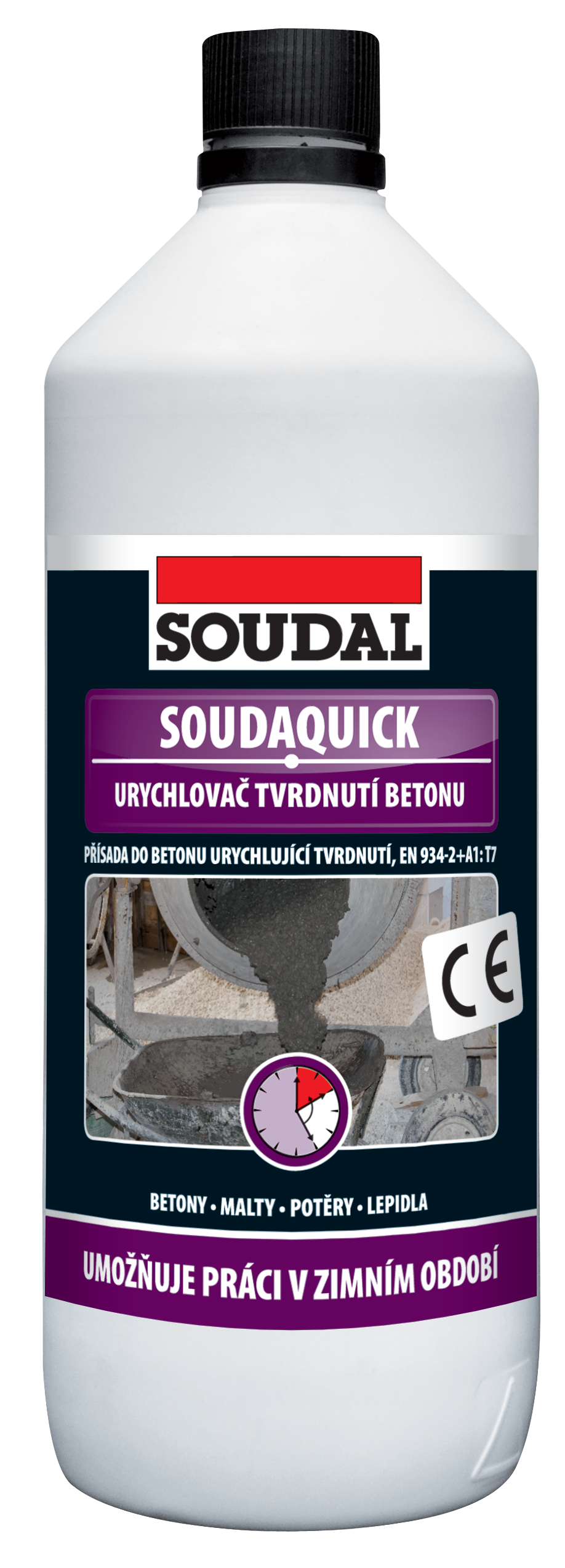 Soudal SOUDAQUICK Urýchľovač tvrdnutia betónu 5 l