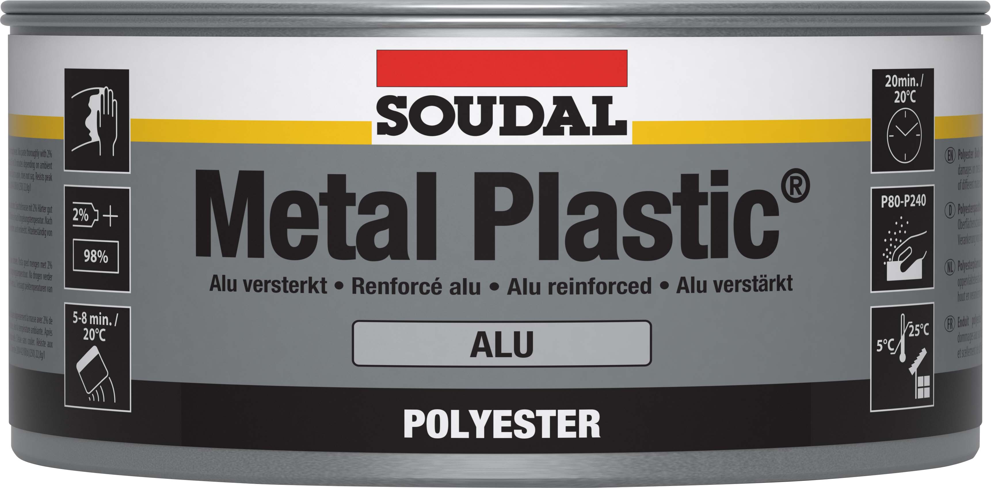 Soudal Metal Plastic ALU 2kg
