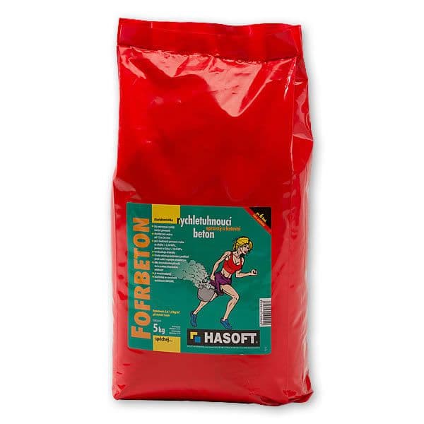 Hasoft FOFRBETON Rýchlotuhnúca kotviaca malta 5 kg