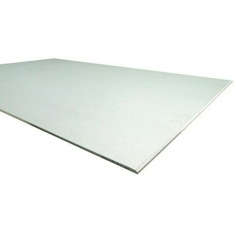 Doska sadrokartónová Rigips RB 12,5 × 1200 x 2000 mm
