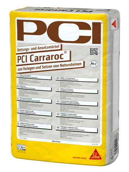 PCI Carraroc - Pokladacia a osadzovacia malta na prírodný kameň 25 kg