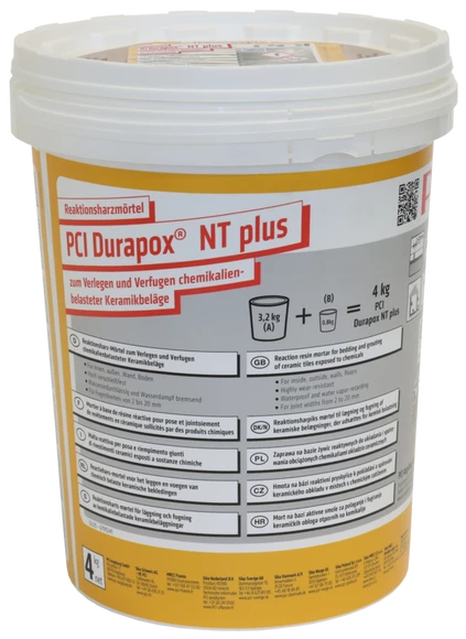 PCI Durapox NT Plus - Špeciálna dvojzložková epoxidová hmota 16 Silver grey 4 Kg