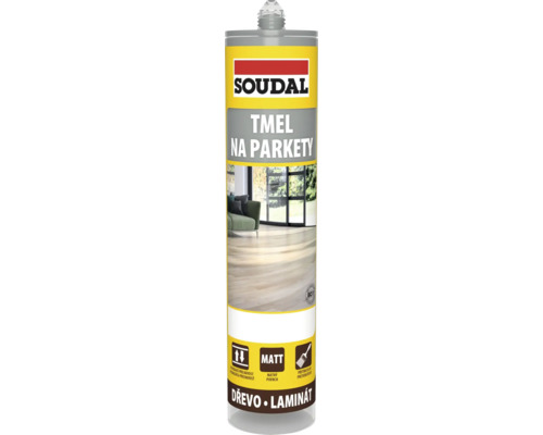 Soudal Tmel na parkety 280 ml svetlo - sivý 