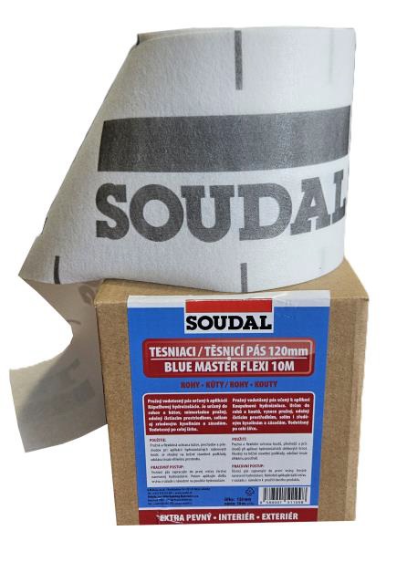 Soudal Tesniaci pás BLUE MASTER FLEXI 120 mm/50 m