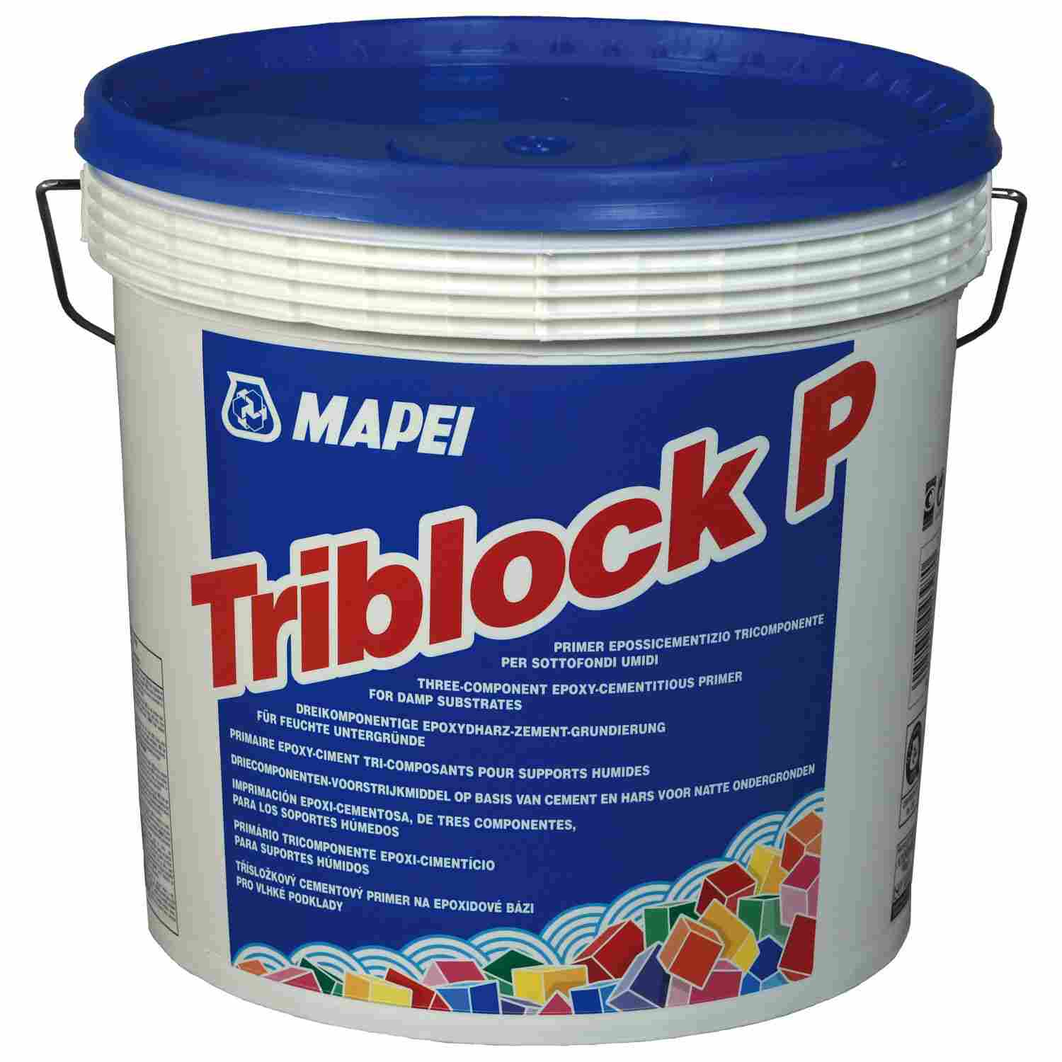 Mapei Epoxicementový izolačný náter TRIBLOCK P súprava A + B + C  5 kg