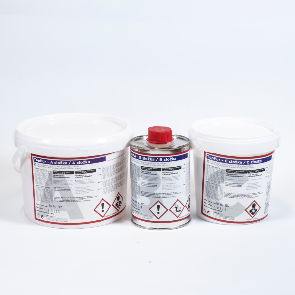 TOPSTONE Tekutá polyuretánová hydroizolácia 2,5 kg 