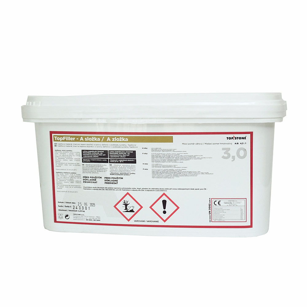 TOPSTONE Top Filler Epoxidový tmel 3 kg