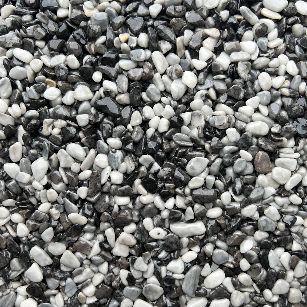 TOPSTONE Mramorové kamienky MIX Concreto 4-7 (M10 + M14)* 25kg + 25 kg 