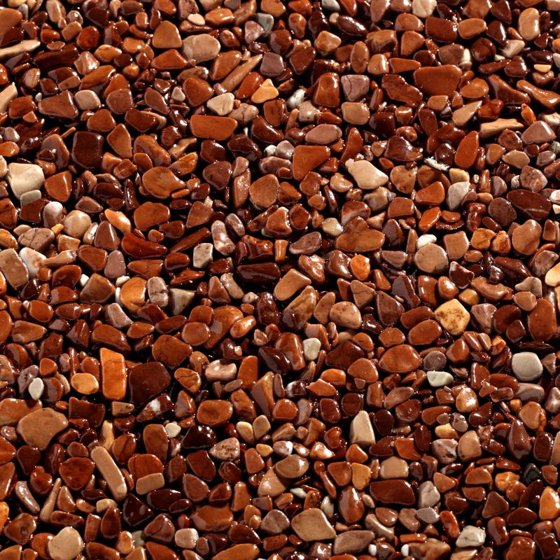 TOPSTONE Mramorové kamienky MIX Latte Mogano 4-7 (M04 + M05)* 25kg + 25 kg 