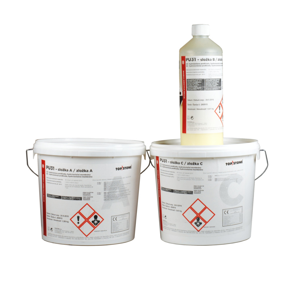 TOPSTONE Hydroizolačná membrána TopStone PU31 5 kg