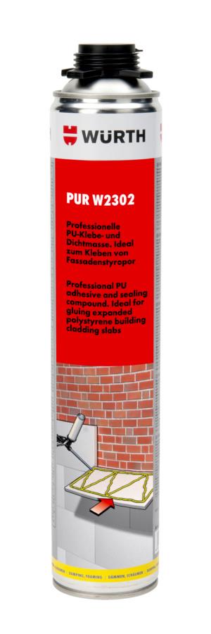 Würth Polyuretánové lepidlo W2302 750 ml