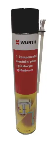 Würth Jednozložková montážna pena PU B3 500 ml