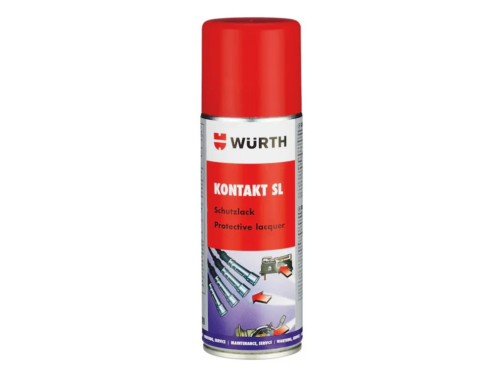 Würth Sprej na kontakty s bezotlačkovou ochrannou povrchovou úpravou OCHRANNÝ LAK NA KONTAKTY 200 ml