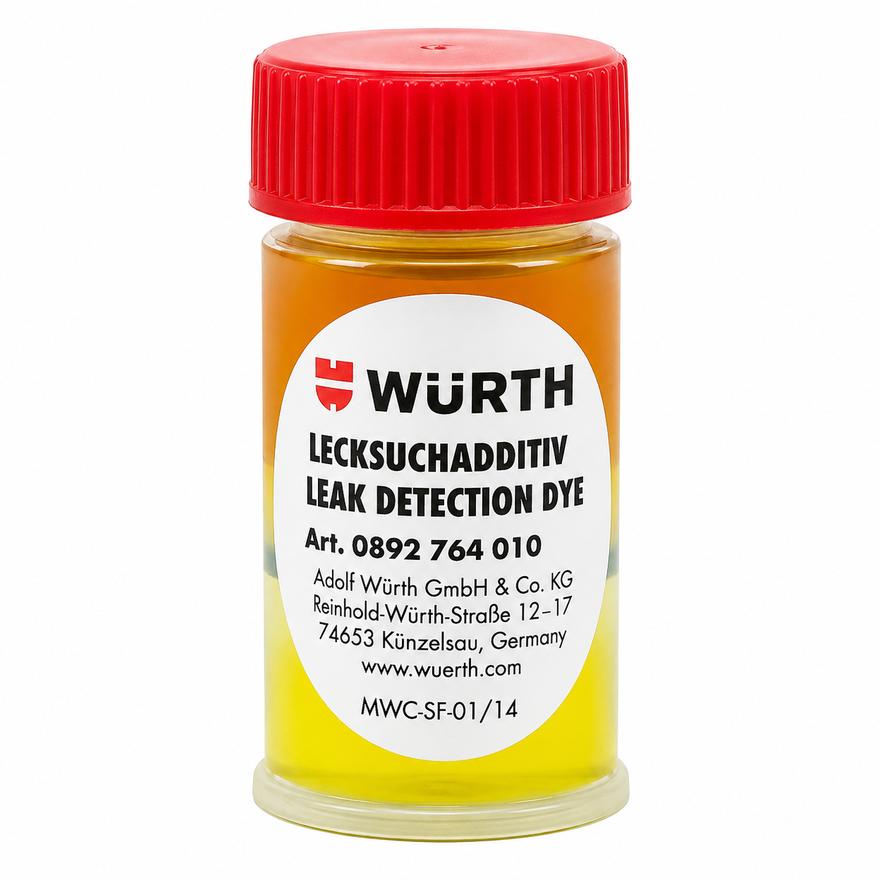 Würth Kartuša s prísadou na detekciu netesností v klimatizácii ADITIVUM NA HLADANIE NETESNOSTI 7,5 ml