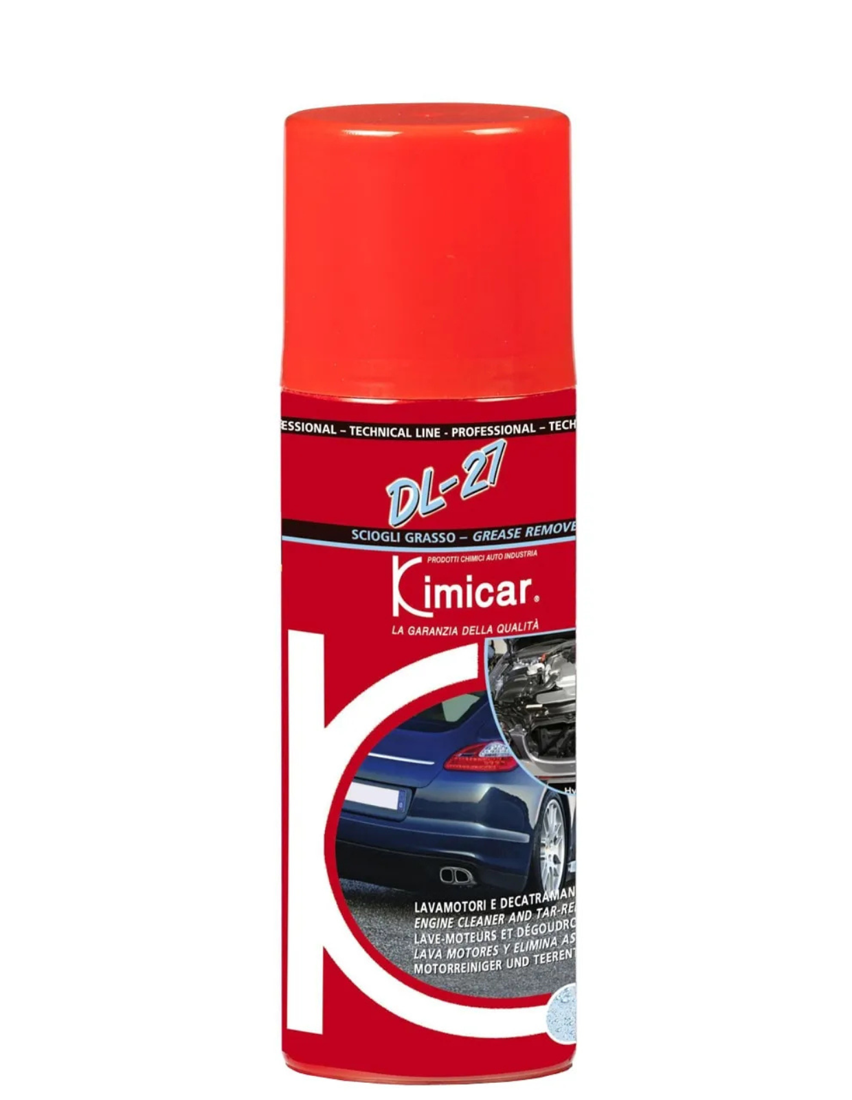  Kimicar D.L. 27 čistič motorov a odstraňovač nálepiek a asfaltu 400 ml
