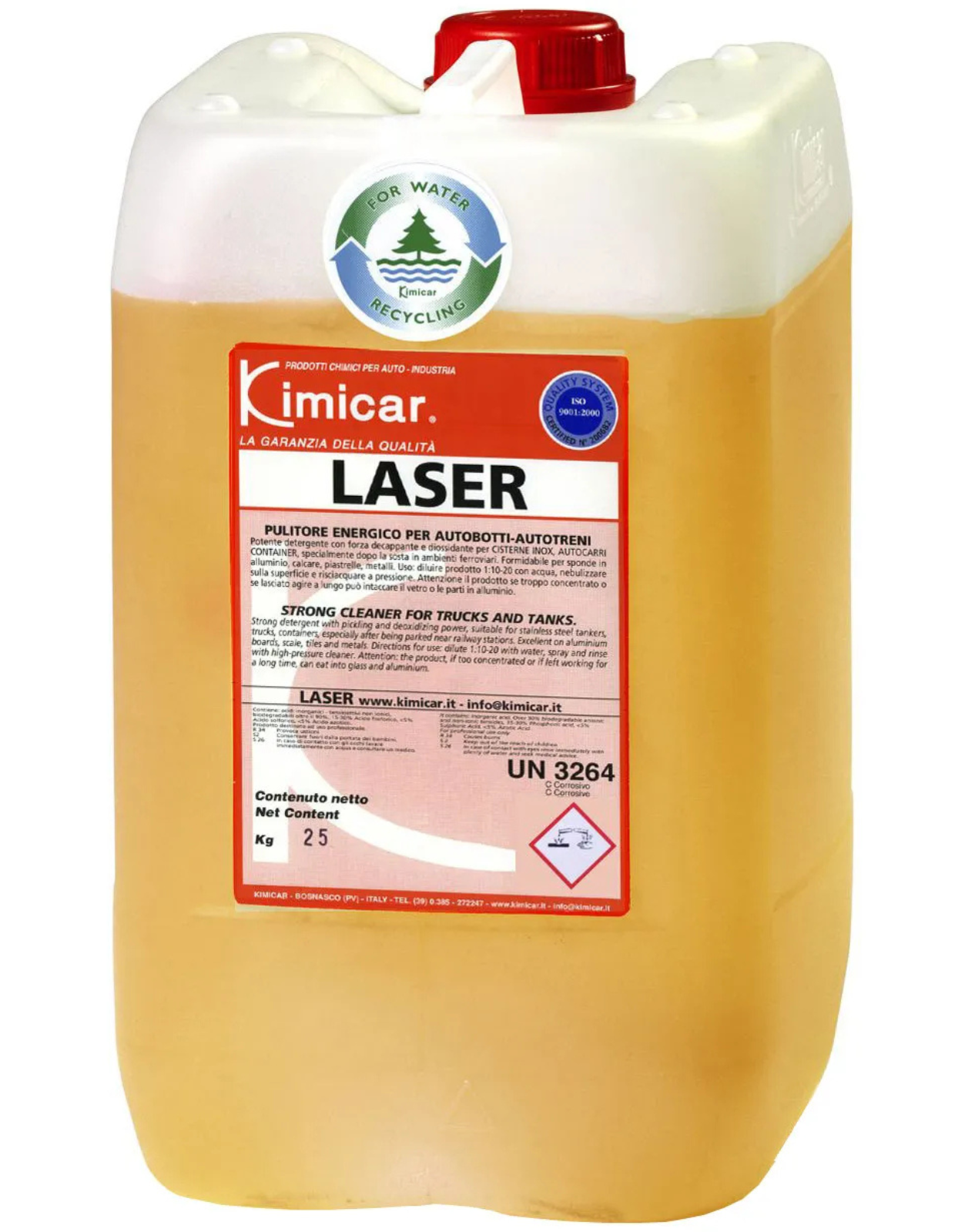 Kimicar LASER silný čistiaci prípravok pre osobné aj nákladné vozidlá 12 kg