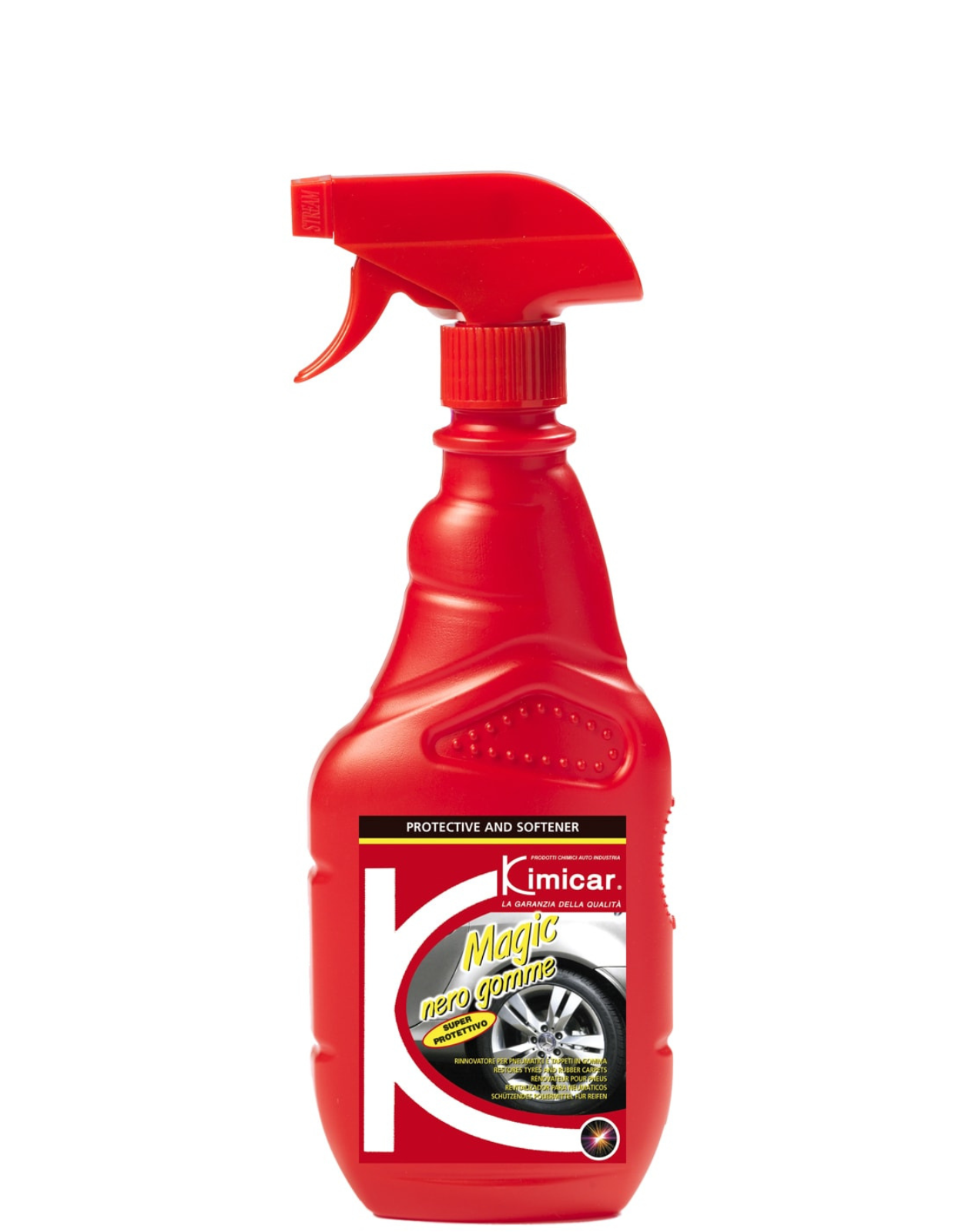  Kimicar MAGIC NERO GOMME renovačný prípravok na pneumatiky a gumové povrchy 500 ml