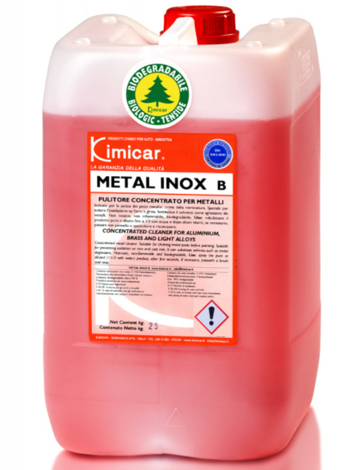  Kimicar METAL INOX B čistič kovových častí pred lakovaním 12 kg