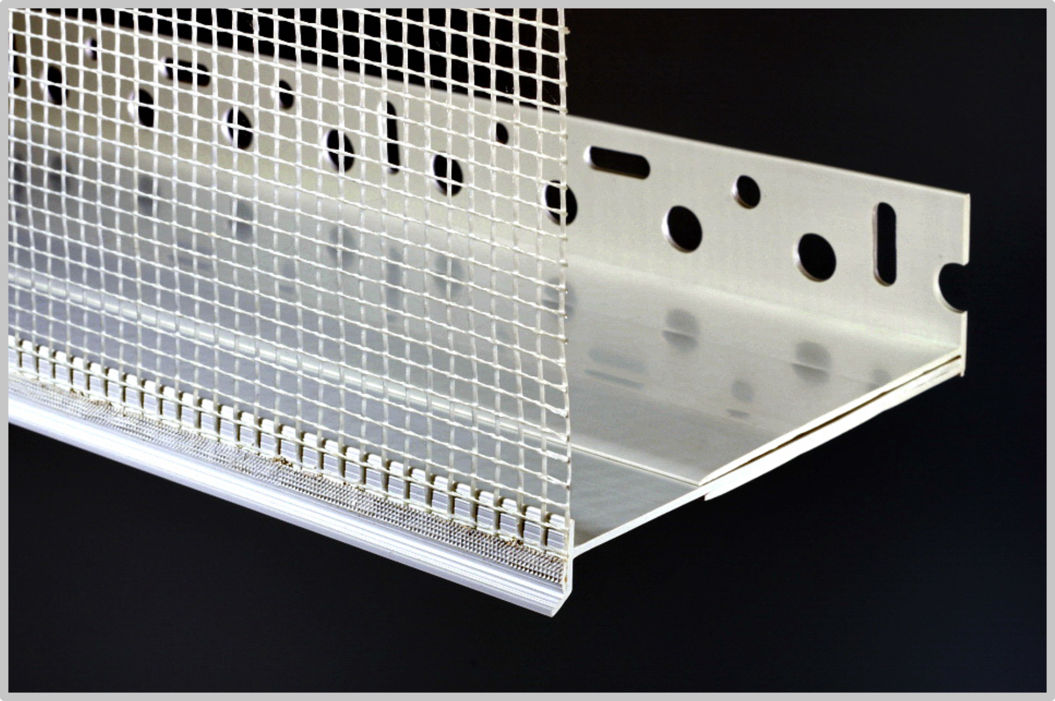 Topkraft Profil zakladací dvojdielny PVC VARIO 2 140-180 10 ks 