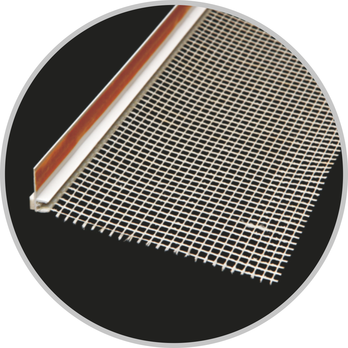 TopKraft Profil APU okenný s páskou 6mm dl. 2,5 m 25 ks 