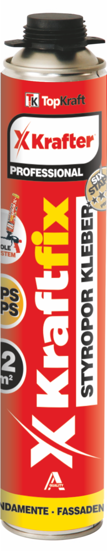 TopKraft Polyuretánové lepidlo na polystyrén Kraftfix 750ml 